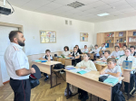 Казак рассказал апшеронским школьникам, в чем заключается сила личности