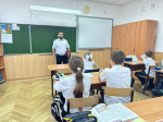 Казак рассказал апшеронским школьникам, в чем заключается сила личности