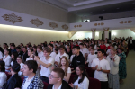 Сегодня в Апшеронском районе прошел патриотический автопробег агитбригады «Непокоренный Кавказ — 2025»