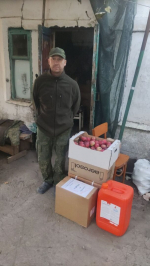 На выходных актив Народного Штаба отправился из Апшеронска в очередной гуманитарный конвой на Запорожское направление