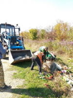 С начала недели в Апшеронске проделан большой объем работы по благоустройству