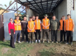 Студенты Апшеронского техникума автомобильного транспорта и сервиса оказались помощь ветерану боевых действий