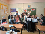 Школьники посетили пожарную часть Апшеронска