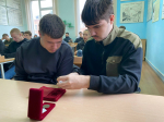 Особенный урок мужества прошёл в Апшеронском техникуме автомобильного транспорта и сервиса