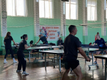Турнир по настольному теннису среди мужчин и женщин прошёл в хуторе Николаенко