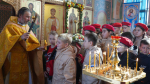 Юнармейцы, казачата и жители района приняли участие в праздновании престольного дня в Свято-Тихоновском храме Апшеронска
