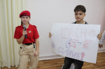 Познавательно-игровой тренинг «Правовой навигатор» для юнармейцев Апшеронска провели в Центре детского творчества