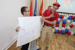 Познавательно-игровой тренинг «Правовой навигатор» для юнармейцев Апшеронска провели в Центре детского творчества