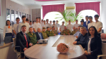 В Апшеронском техникуме автомобильного транспорта и сервиса сегодня прошёл урок мужества «России славные Герои»