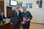 Сегодня Уполномоченный по защите прав предпринимателей в Краснодарском крае Игорь Якимчик провел рабочий день в Апшеронске