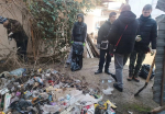 Акция по очистке территории прошла вчера в Апшеронске