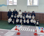 По факту ДТП в Апшеронске с учащимися школы №4 поговорили о дорожной безопасности