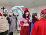 Новогодний праздник организовали в Апшеронском психо-неврологическом интернате