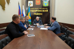 Депутат Госдумы Константин Затулин провел рабочий в Апшеронском районе
