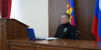 Глава Апшеронского района Алексей Передереев сегодня принял участие в заседании краевого оперативного штаба - Газета Апшеронский рабочий