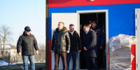 Апшеронский район с рабочим визитом посетил исполняющий обязанности министра гражданской обороны и чрезвычайных ситуаций Краснодарского края Сергей Штриков - Газета Апшеронский рабочий