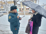 В Апшеронском районе сотрудники МЧС проводят профилактические рейды
