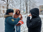 В Апшеронском районе сотрудники МЧС проводят профилактические рейды