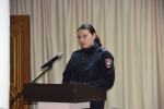 В Апшеронском районе полицейские и члены Общественного совета принимают участие в сходах граждан
