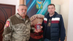 Сегодня в Апшеронске вручили медаль волонтеру Игорю Чеботареву
