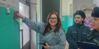 В гимназии №5 города Апшеронска прошло пожарно-тактическое занятие - Газета Апшеронский рабочий