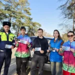 Акцию по безопасности дорожного движения провели в Апшеронске