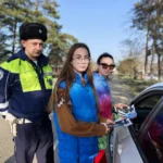 Акцию по безопасности дорожного движения провели в Апшеронске
