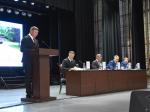 О работе администрации Апшеронского городского поселения за прошлый год отчитался сегодня глава Сергей Андруха