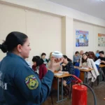 В Апшеронском лесхоз-техникуме сотрудник МЧС России организовала профилактическую беседу с преподавательским составом