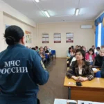 В Апшеронском лесхоз-техникуме сотрудник МЧС России организовала профилактическую беседу с преподавательским составом