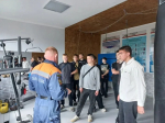 Студенты Апшеронского техникума автомобильного транспорта и сервиса посетили Апшеронский аварийно — спасательный отряд «Кубань-СПАС»