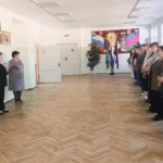 В лицее №1 Апшеронска родители выпускников сдали пробный ЕГЭ по русскому языку