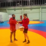 Необычная тренировка по самбо прошла в Апшеронске