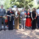 Церемония возложения цветов у Вечного огня состоялась в Хадыженске