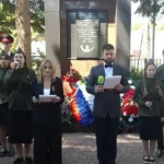 Церемония возложения цветов у Вечного огня состоялась в Хадыженске