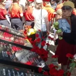 Церемония возложения цветов у Вечного огня состоялась в Хадыженске