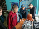 С профессией огнеборца познакомились ребята апшеронского детского оздоровительного лагеря