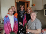 Волонтеры Апшеронского района продолжают оказывать адресную помощь одиноко проживающим пожилым людям