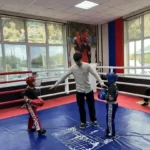 В спорткомплексе «Медведь» Апшеронска состоялся турнир по кикбоксингу