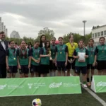 Чемпионом Краснодарского края стала команда девушек школы №16 станицы Кубанской в финале Всекубанской спартакиады школьных спортивных лиг по футболу