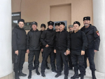 Казаки приняли участие в охране общественного порядка в День защиты детей в Апшеронске