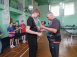 Соревнования по настольному теннису прошли на хуторе Николаенко