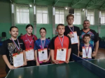 Соревнования по настольному теннису прошли на хуторе Николаенко