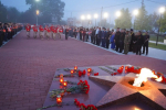 В Апшеронске сегодня прошла патриотическая акция «Свеча памяти», приуроченная к 85‑й годовщине начала Великой Отечественной войны