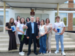 Четыре выпускника Новополянской школы №28 получили долгожданные аттестаты