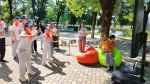 В парке «Юность» Апшеронска сегодня прошёл районный фестиваль подростковых и молодёжных объединений «Молодёжный формат»