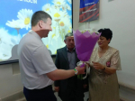Встречу с супругами Капитовыми, отметившими золотую свадьбу, организовали в Апшеронском музее
