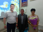 Встречу с супругами Капитовыми, отметившими золотую свадьбу, организовали в Апшеронском музее
