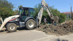 Участок водопровода обновляют на улице Спорта в Апшеронске