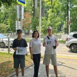 В Апшеронске юным участникам дорожного движения напомнили о правилах безопасного поведения на дороге